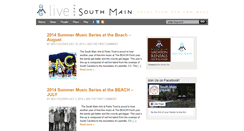 Desktop Screenshot of livefromsouthmain.com